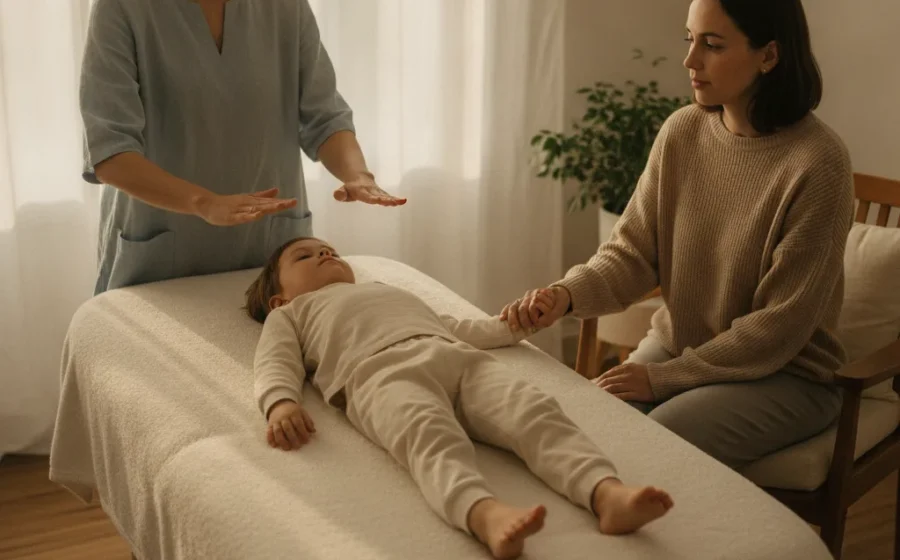 Soin énergétique enfant – âge, séance et précautions